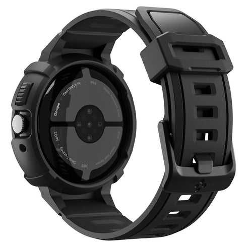Spigen Pixel Watch 4 (45mm) 保護殼 + 錶帶 + 支架 – Rugged Armor Pro