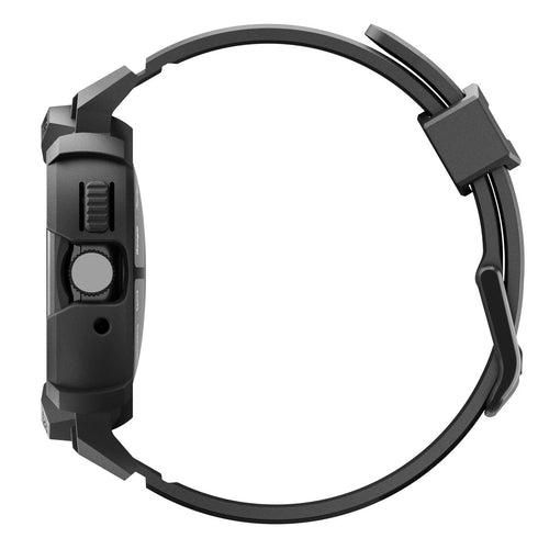 Spigen Pixel Watch 4 (45mm) 保護殼 + 錶帶 + 支架 – Rugged Armor Pro