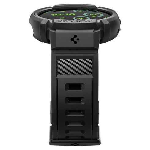 Spigen Pixel Watch 4 (45mm) 保護殼 + 錶帶 + 支架 – Rugged Armor Pro