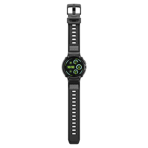 Spigen Pixel Watch 4 (45mm) 保護殼 + 錶帶 + 支架 – Rugged Armor Pro