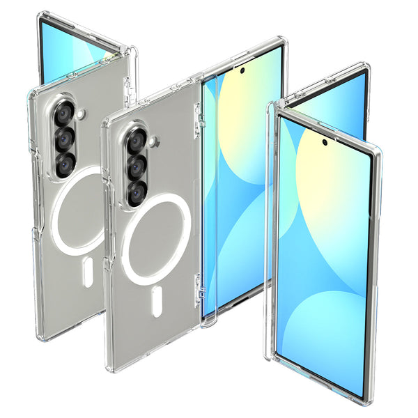 Spigen Galaxy Z Fold 7 保護殼 – Ultra Hybrid 系列透明防摔殼 Pro (MagFit)