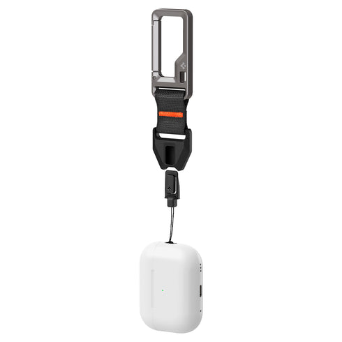 Spigen AirPods Pro 3 / 2 Lanyard with Carabiner – Black