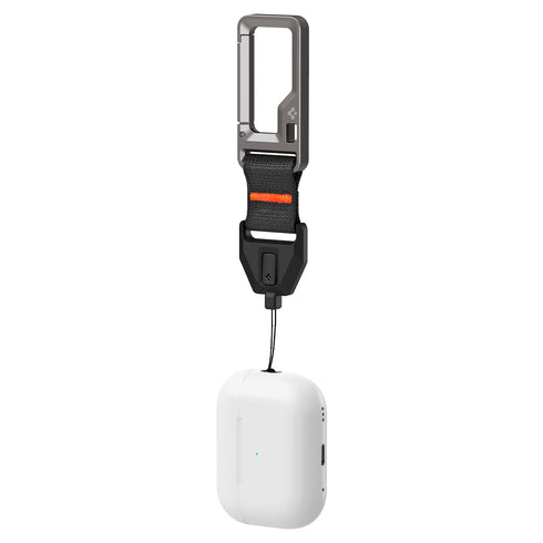 Spigen AirPods Pro 3 / 2 Lanyard with Carabiner – Black