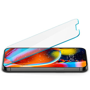 Spigen iPhone 13 Mini Screen Protector GLAS.tR EZ Fit view 3