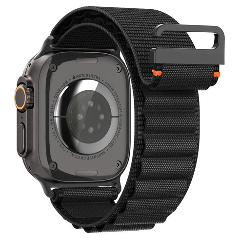 Spigen Apple Watch 錶帶 WBF1 – 相容於 Ultra 3/2/1 (49mm)、系列 11/10 (46mm)、9/8/7 (45mm)、6/5/4 (44mm)