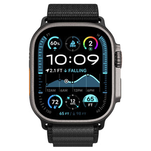Spigen Apple Watch Band WBF1 Watch Band Compatible with Ultra 3/2/1 (49mm), Series 11/10 (46mm), 9/8/7 (45mm), 6/5/4