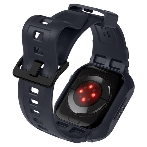 Spigen Apple Watch 系列 (45mm/44mm) 保護殼 + 錶帶 – Rugged Armor Pro