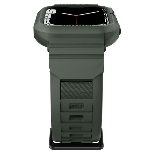 Spigen Apple Watch 系列 (45mm/44mm) 保護殼 + 錶帶 – Rugged Armor Pro