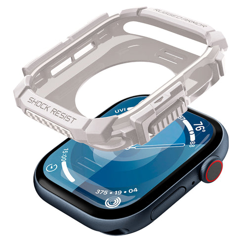 Spigen Apple Watch 11/10 系列保護殼 – Rugged Armor 防護盔甲款