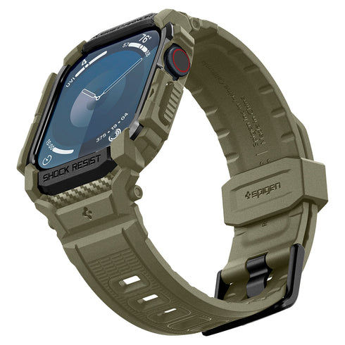 Spigen Apple Watch 11/10 系列保護殼+錶帶 – Rugged Armor Pro 專業防護款