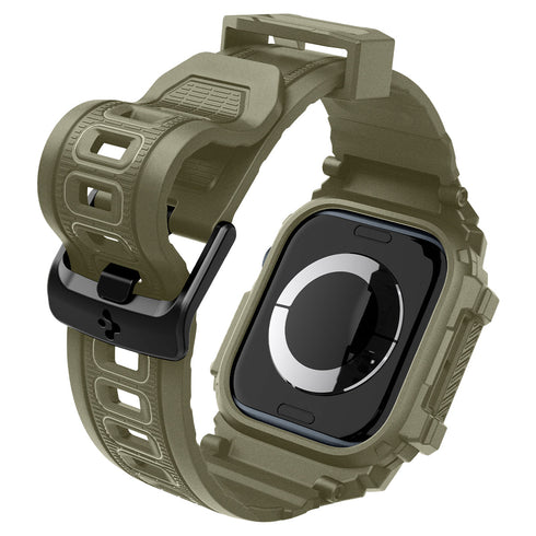 Spigen Apple Watch 11/10 系列保護殼+錶帶 – Rugged Armor Pro 專業防護款
