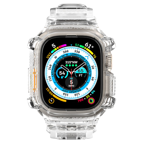 Spigen Apple Watch Ultra 3/2/1 (49mm) 保護殼 + 錶帶 – Rugged Armor Pro