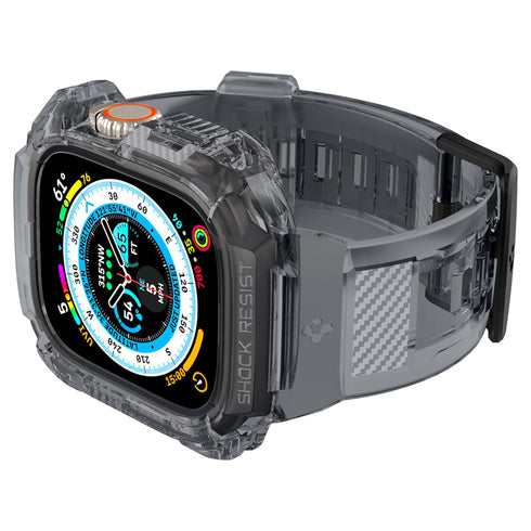 Spigen Apple Watch Ultra 3/2/1 (49mm) 保護殼 + 錶帶 – Rugged Armor Pro