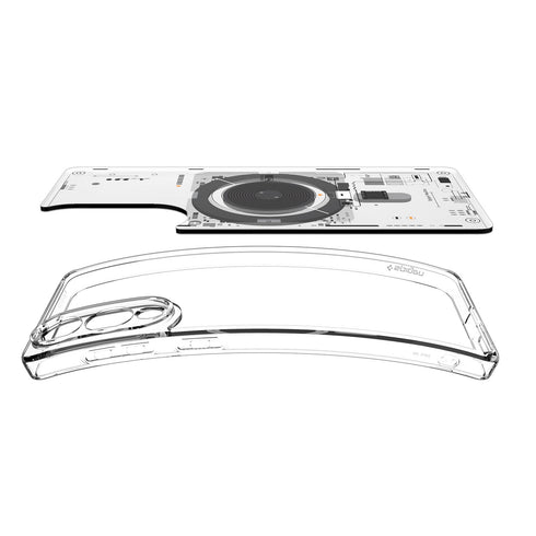 Spigen Galaxy S25 Edge 保護殼 – Ultra Hybrid Neo One 科技透明磁吸防摔殼