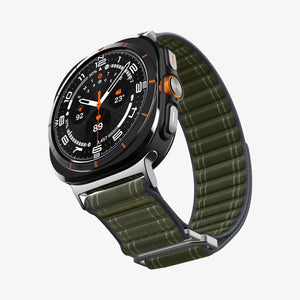 Spigen Galaxy Watch Ultra 2 & Ultra 47mm Band - WBF0 - Green - white background detail image 3