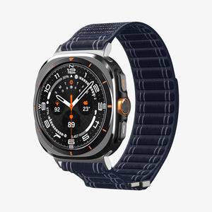 Spigen Galaxy Watch Ultra 2 & Ultra 47mm Band - WBF0 - Navy - white background detail image 1