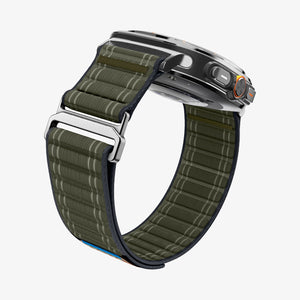 Spigen Galaxy Watch Ultra 2 & Ultra 47mm Band - WBF0 - Green - white background detail image 4