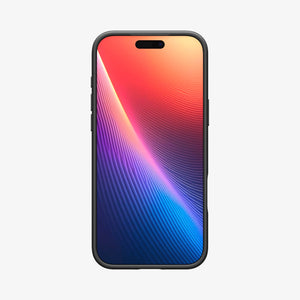 Spigen iPhone 17 Pro Case – Thin Fit (MagFit) - Black - front phone profile
