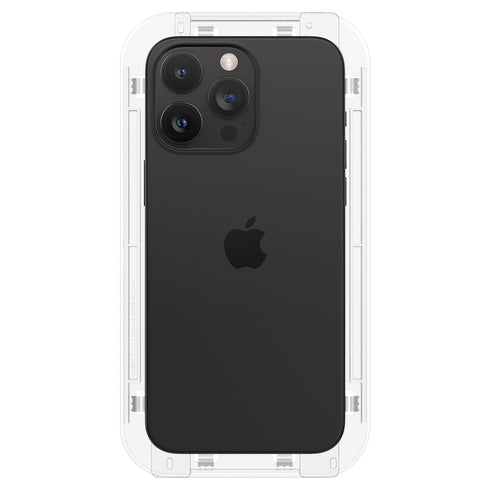 Spigen iPhone 15 Pro Max / 15 Pro / 15 Plus / 15 螢幕保護貼 – GLAS.tR EZ Fit | 感應器保護 (2 片裝)