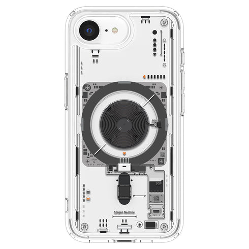 Spigen iPhone 16e 保護殼 – Ultra Hybrid Neo One 科技透明磁吸防摔殼