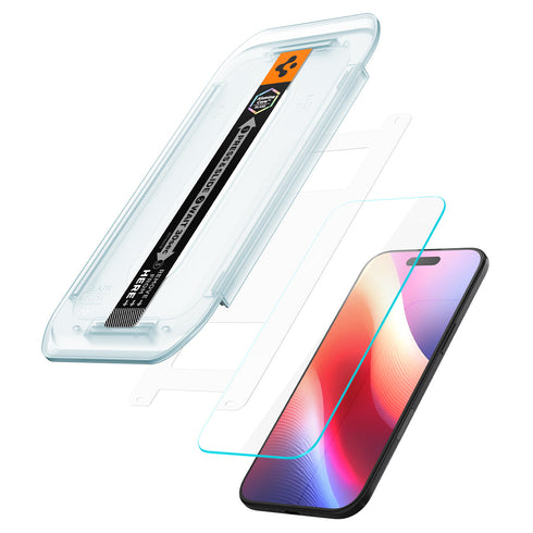 Защитное стекло Spigen для iPhone Air – GLAS.tR EZ Fit (2 шт.)