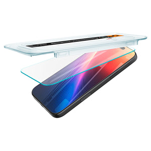 Spigen iPhone 17 Pro Max Screen Protector GLAS.tR EZ Fit (2 Pack) view 5
