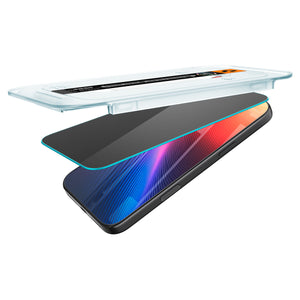 Spigen iPhone 16 Pro Max / 16 Pro Screen Protector GLAS.tR EZ Fit | Privacy view 5