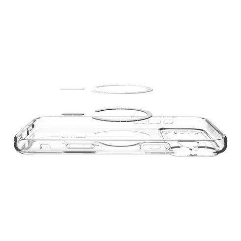 Spigen iPhone 17 Pro 保護殼 - Ultra Hybrid 系列透明防摔殼 (MagFit)
