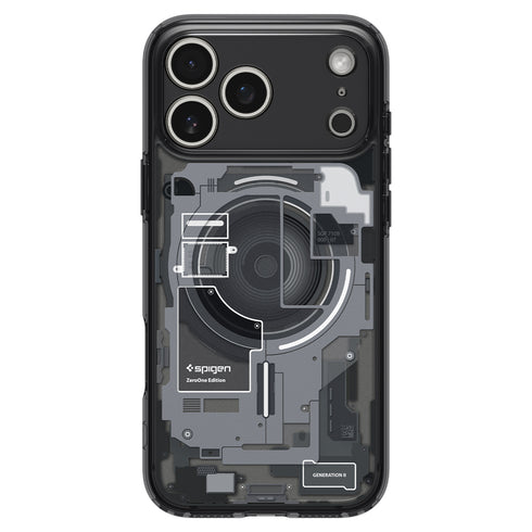 Spigen iPhone 17 Pro 保護殼 – Ultra Hybrid Zero One 電路板風磁吸防摔殼