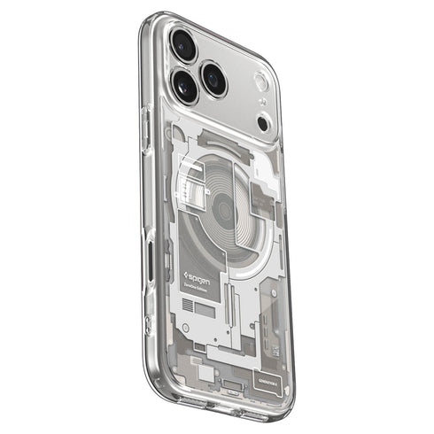 Spigen iPhone 17 Pro Max 保護殼-Ultra Hybrid Zero One 電路板風磁吸防摔殼