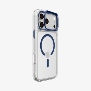 Spigen iPhone 18 Pro Max Ultra Hybrid Optik S (Mag Fit) - Clear Deep Blue - image 3