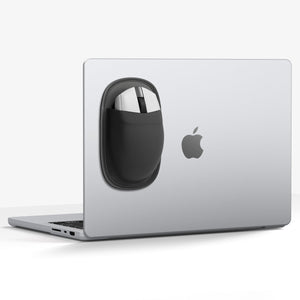 Spigen Laptop & Tablet Mouse Sleeve – LD220 — Black, fit, construction or use view 12