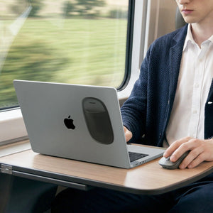 Spigen Laptop & Tablet Mouse Sleeve – LD220 — Black, fit, construction or use view 2