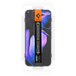 Spigen Pixel 10 Pro / Pixel 10 Screen Protector GLAS.tR EZ Fit (2 Pack) view 8
