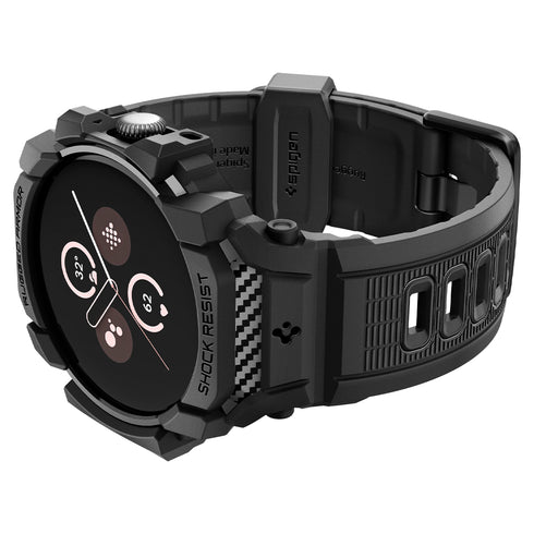 Spigen Pixel Watch 3 (45mm) 保護殼 + 錶帶 – Rugged Armor Pro