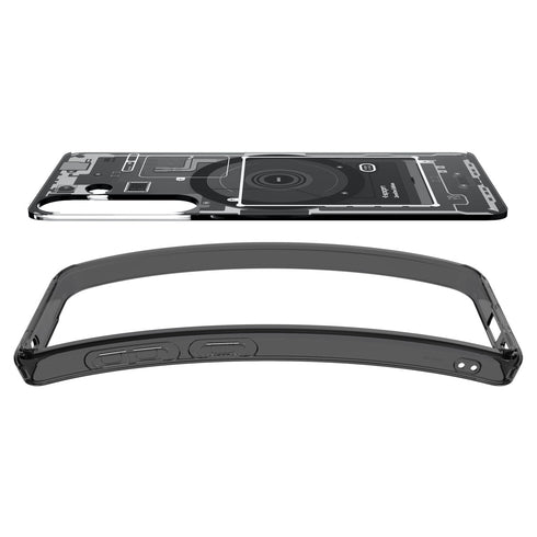 Spigen Galaxy S25 保護殼 - Ultra Hybrid 系列透明防摔殼 MagFit Zero One