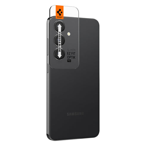 Spigen Galaxy S24 Plus 鏡頭保護貼 – Optik Pro EZ Fit(2入裝)
