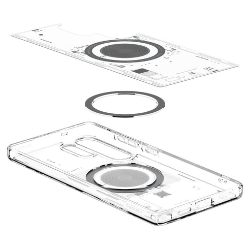 Spigen Galaxy S25 Ultra 保護殼 – Ultra Hybrid 系列透明防摔殼 MagFit Neo One