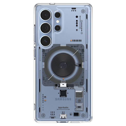 Spigen Galaxy S25 Ultra 保護殼 – Ultra Hybrid 系列透明防摔殼 MagFit Neo One