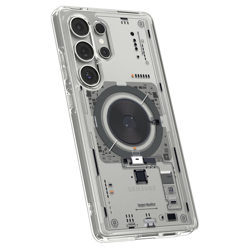 Spigen Galaxy S25 Ultra 保護殼 – Ultra Hybrid 系列透明防摔殼 MagFit Neo One