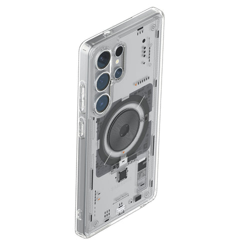 Spigen Galaxy S25 Ultra 保護殼 – Ultra Hybrid 系列透明防摔殼 MagFit Neo One