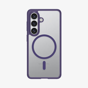 Spigen Galaxy S26 Case Ultra Hybrid (Mag Fit) Deep Purple showing the back