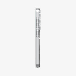 Spigen Galaxy S26 Case Ultra Hybrid Zero One (Mag Fit) White showing the side