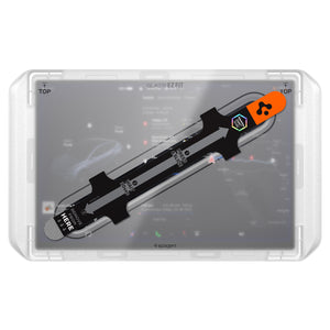 Spigen Tesla Model Y Screen Protector (16“) Screen Protector GLAS.tR EZ Fit AluminaCore Anti-Glare view 2