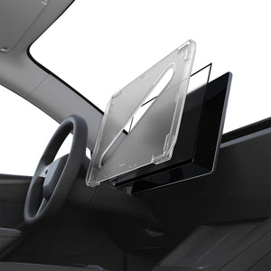 Spigen Tesla Model Y Screen Protector (16“) Screen Protector GLAS.tR EZ Fit AluminaCore Anti-Glare view 10