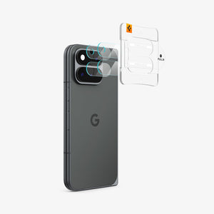 Spigen Optik EZ Fit Pro Camera Lens Protector for Pixel 11 Pro Fold (2 Pack) - Crystal Clear - image 3