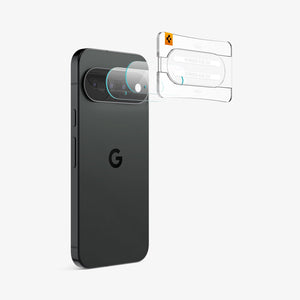 Spigen Optik EZ Fit Pro Camera Lens Protector for Pixel 11 (2 Pack) - Crystal Clear - image 3