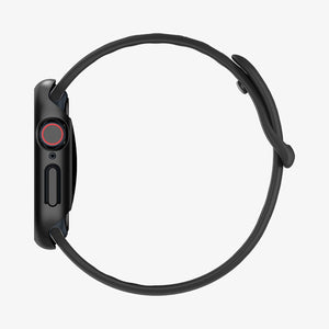 ACS08601 - Apple Watch Series 11 / 10 (46mm) Case Thin Fit in Black showing the side