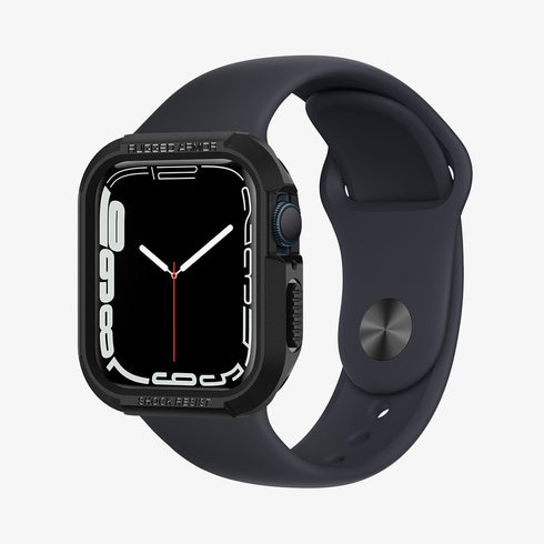 ACS05456 - Apple Watch Series (Apple Watch (49mm)) in matte black showing the front