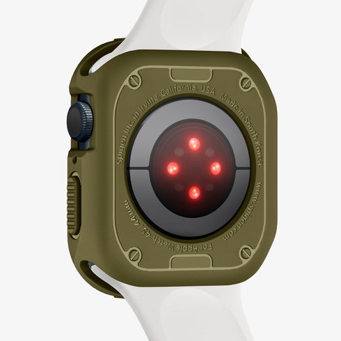 ACS05456 - Apple Watch Series (Apple Watch (49mm)) in matte black showing the front